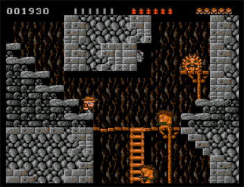 Pantallazo del juego online Rick Dangerous (AMIGA)