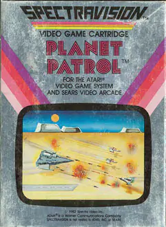 Portada de la descarga de Planet Patrol